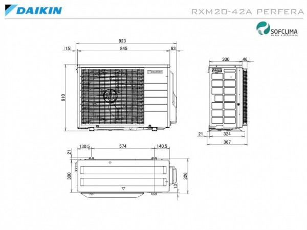 DAIKIN FTXM35A/RXM35A data