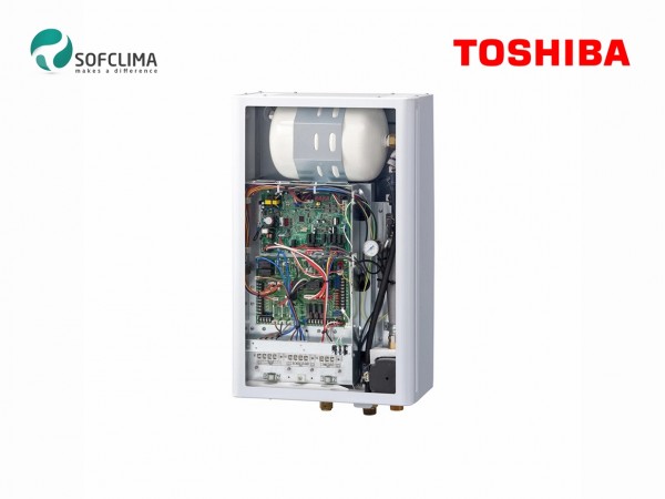 Термопомпа Toshiba Estia R32 HWT-1101XWHT6W-E / HWT-1101HRW-E